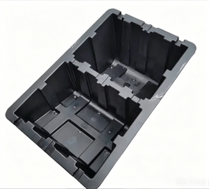 Great Solar OEM <b>Black</b> Solar Panel Stackable Design Carbon Steel Extension <b>Brackets</b> Features Drainage Ballast - Product Image 1
