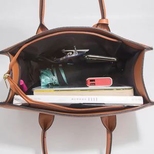 Hot Selling Large Vintage Crocodile Pattern Luxury PU Leather Tote <b>Bag</b> Classic Design Shoulder Strap Handbag for Storage - Product Image 4