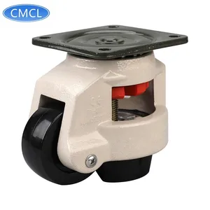 Rodízios de nivelamento pesados CMCL Rodas de nivelamento para máquinas de venda automática Rodízio de nivelamento de placa giratória