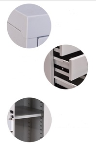 Armoire de rangement en acier pour dossiers, bibliothèque, garde-robe, gymnastique, mobilier de bureau, en <span class=keywords><strong>métal</strong></span> - Product Image 6