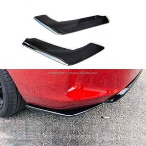 Protector de Esquinas Trasero Negro para Honda City 2020-2022, Venta Directa de Fábrica Welta ABS, Protección Antirrayaduras - Product Image 2