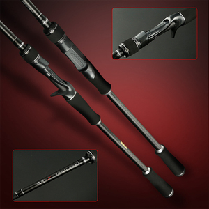 Cañas <span class=keywords><strong>de</strong></span> Pescar OEM al por Mayor para Pesca <span class=keywords><strong>de</strong></span> Agua Dulce y Lubina, 1.8m 2.1m 2.4m, Fibra <span class=keywords><strong>de</strong></span> Carbono 30T, Acción H XH, Caña <span class=keywords><strong>de</strong></span> Spinning y Baitcasting para Pesca en <span class=keywords><strong>Mar</strong></span> - Product Image 4