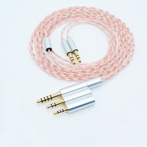<b>Replaceable</b> Audio <b>Plug</b> 3 In 1 For Hifiman He400 He400i Ananda Sundara 1.2m Single Crystal Copper Wire Aluminum <b>Plug</b> - Product Image 4