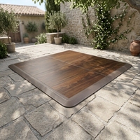 Planchers de danse en PVC abordables et élégants avec installation par système de verrouillage rapide, design moderne pour utilisation en extérieur sur scène et dans les parcs