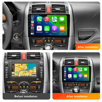 MEKEDE Android Auto FM Car-play Autoradio 4core 2 + 32GB IPS écran tactile voiture lecteur multimédia pour Toyota Auris 2006-2011
