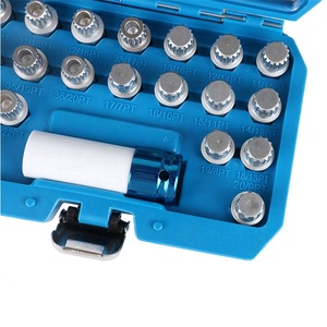 21pcs Wheel Anti-Theft Lock <strong>Lug</strong> <strong>Nuts</strong> Screw <strong>Remover</strong> <strong>Socket</strong> Tool <strong>Set</strong> - Product Image 4