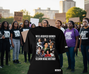 เสื้อสตรีสีดำใส่สบายสีดำมีพฤติกรรมดีไม่ค่อยมีใครทำเป็นเสื้อประวัติศาสตร์เสื้อสตรีเสื้อยืดสตรีแบบปกติใส่สบาย - Product Image 2