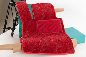 Housse de volant de voiture en cuir à 3 branches, ajustement personnalisé, <span class=keywords><strong>intérieur</strong></span> en cuir amélioré pour véhicules - Product Image 5