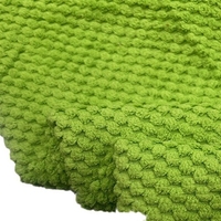 Tissu en velours côtelé à carreaux ananas Xiaomantou pour vêtements, manteaux, chaussures, textiles de maison et jouets, tissu rayé élégant et tendance