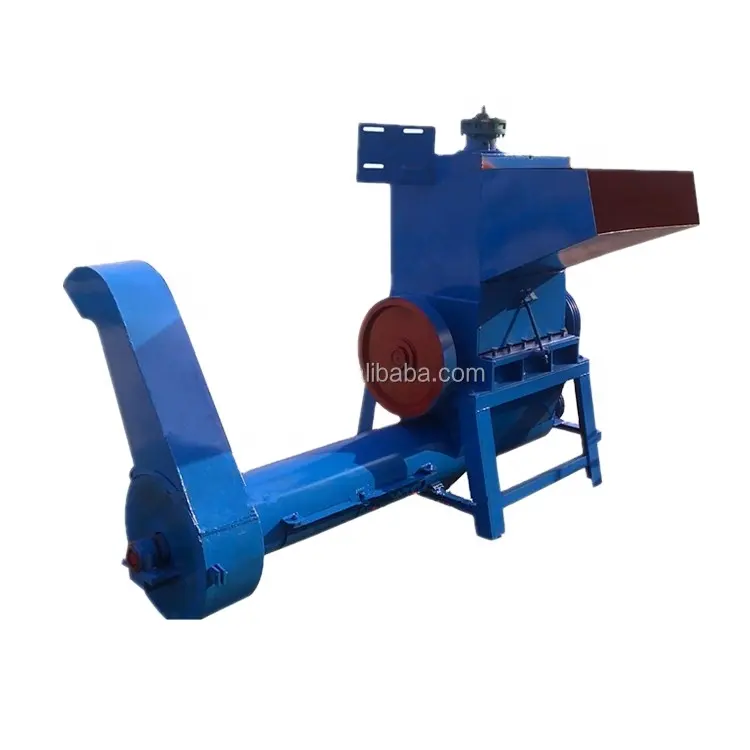 Industrial small PET Bottle Crushing Recycling Machine Plant/Waste Plastic Flake Crusher Washer Dryer Recycle Line Price 500kg/H