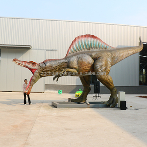 Sculpture de dinosaure animatronique mécanique grandeur nature Spinosaurus pour parc à thème, bar, restaurant, Thaïlande CYD-24 - Product Image 3