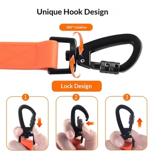 Correa de Tracción <span class=keywords><strong>para</strong></span> <span class=keywords><strong>Perros</strong></span> de PVC Impermeable, Duradera, Longitud Personalizable, <span class=keywords><strong>para</strong></span> Pasear y Entrenar <span class=keywords><strong>Perros</strong></span> - Product Image 3