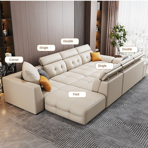 Nuevos Modelos <span class=keywords><strong>2026</strong></span>, Sofás Modulares de Lujo para Sala de Estar, Diseño Moderno de 7 Plazas, Juego de Sofás de Buen Precio, Muebles para el Hogar - Product Image 3