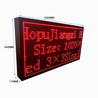 P10 Mensaje en movimiento 960*480MM Pantalla Led Desplazamiento programable Pantalla Led para exteriores