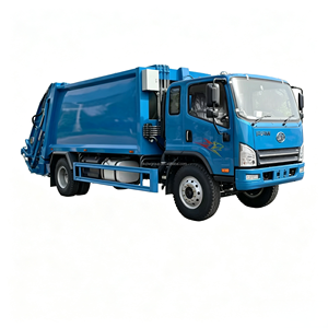 Camion poubelle à compression robuste à commande automatique, capacité 15 mètres cubes, livraison directe d'usine - Product Image 1