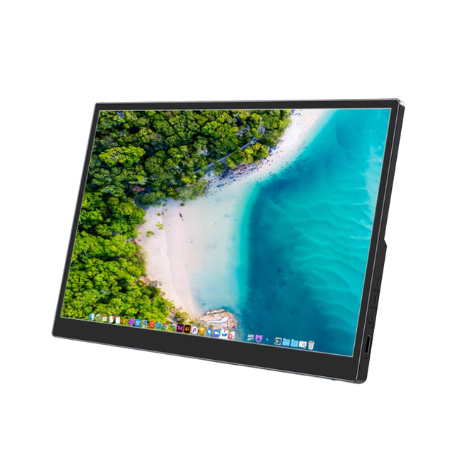 15.6 Inch 1k 4K Slim Lightweight Dual Usb C Hd Travel Portable Monitor Extender Display