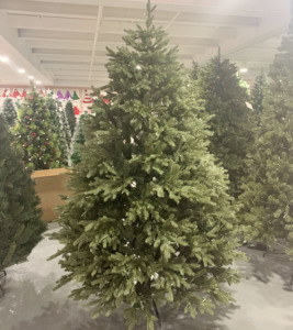 Décoration <span class=keywords><strong>de</strong></span> Noël <span class=keywords><strong>de</strong></span> luxe, <span class=keywords><strong>sapin</strong></span> <span class=keywords><strong>de</strong></span> Noël artificiel pré-éclairé <span class=keywords><strong>de</strong></span> 7 pieds - Product Image 4