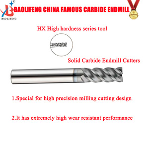 Baolifeng thương hiệu HX loạt công cụ dao phẳng bê tông Carbide endmill Cutter - Product Image 4