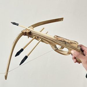 Hubiao – Fléchettes à pointes souples pour enfants, arbalètes <span class=keywords><strong>en</strong></span> bois artisanales, <span class=keywords><strong>jeux</strong></span> <span class=keywords><strong>de</strong></span> compétition <span class=keywords><strong>en</strong></span> <span class=keywords><strong>plein</strong></span> <span class=keywords><strong>air</strong></span>, classiques, intéressantes pour les débutants - Product Image 2