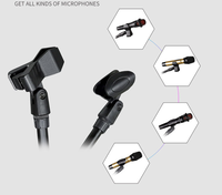 Support de Microphone professionnel réglable en métal, vente en gros