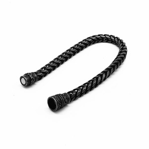 Bracelet en acier titane rétro à motif de moto de style européen américain, fermoir magnétique, bijoux unisexes, cadeau - Product Image 2