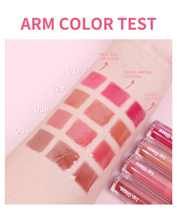 MLM Customized Dual End Peel Off <b>Lip</b> Glaze Matte <b>Lip</b> Liner Waterproof NonTransfer Hydrating Plumping <b>Lip</b> Stain Peel off <b>lip</b> tint - Product Image 6