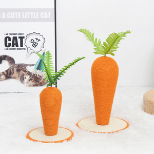 Cào Bài Mini Cà Rốt Mèo Cào Ban Leo Khung Thay Thế Dây Thừng Mèo Scratcher Pet Mèo Đồ Chơi - Product Image 3