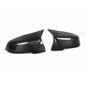 Coque de rétroviseur latéral de voiture en fibre de carbone véritable, remplacement de la coque de rétroviseur pour BMW F20/F22/F30/F35/F34/F32/F33/F36/E84/I3 - Product Image 3