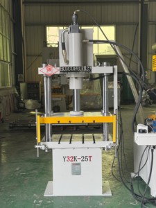 <span class=keywords><strong>25T</strong></span> Factory Manufacture Viersäulen-Hydraulik press maschine Hand Metallblech Fertigungs anlage Bau Lager motor - Product Image 2