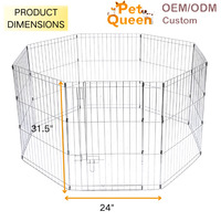 Enclos pour animaux de compagnie, pliable, intérieur et extérieur, avec cryptage renforcé, poulailler, enclos pour lapins, enclos pour chiens, cage pour ours Kobe