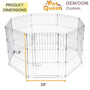 Corral para Mascotas, <span class=keywords><strong>Plegable</strong></span>, para Interiores y Exteriores, con Encriptación Reforzada, Gallinero, Conejera, Corral para Perros, <span class=keywords><strong>Jaula</strong></span> para Osos Pardo - Product Image 3