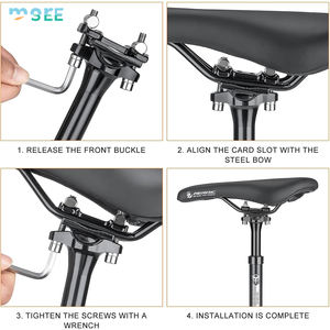 SeeMore Selection-Tube <span class=keywords><strong>de</strong></span> <span class=keywords><strong>selle</strong></span> pour VTT/vélo <span class=keywords><strong>de</strong></span> route/BMX avec angle d'absorption des chocs, suspension <span class=keywords><strong>de</strong></span> <span class=keywords><strong>tige</strong></span> <span class=keywords><strong>de</strong></span> <span class=keywords><strong>selle</strong></span> - Product Image 3