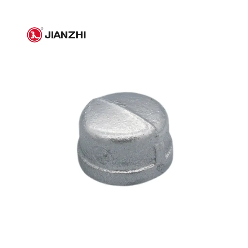 Jianzhi人気工場複数仕様卸売黒パイプ継手配管削減エルボーニップルCAP