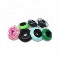 Usine directement Durable PU Impression personnalisée Meilleure qualité 64mm 68mm 70mm 72mm 76mm 80mm 60mm 58mm Roues de patin à roues alignées