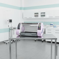 Unité de soins intensifs vétérinaires, incubateur pour animaux avec moniteur de CO2 et nébuliseur pour hôpital vétérinaire