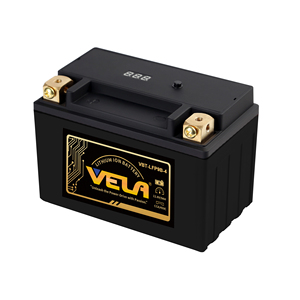 Batterie lithium-ion VELA 12,8 V 9 Ah pour moto - Modèle LFP9B-4 certifié CE, 2000 cycles, garantie de 2 ans - Product Image 4