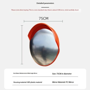Reflector de tráfico interior y exterior <span class=keywords><strong>Espejo</strong></span> de esquina de garaje subterráneo <span class=keywords><strong>Espejo</strong></span> gran angular cóncavo y convexo - Product Image 2