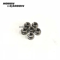 Écrou auto-serrant en aluminium breveté Hobbycarbon M3 M4 M5 pour écrou à insertion, installation rapide sans taraudage