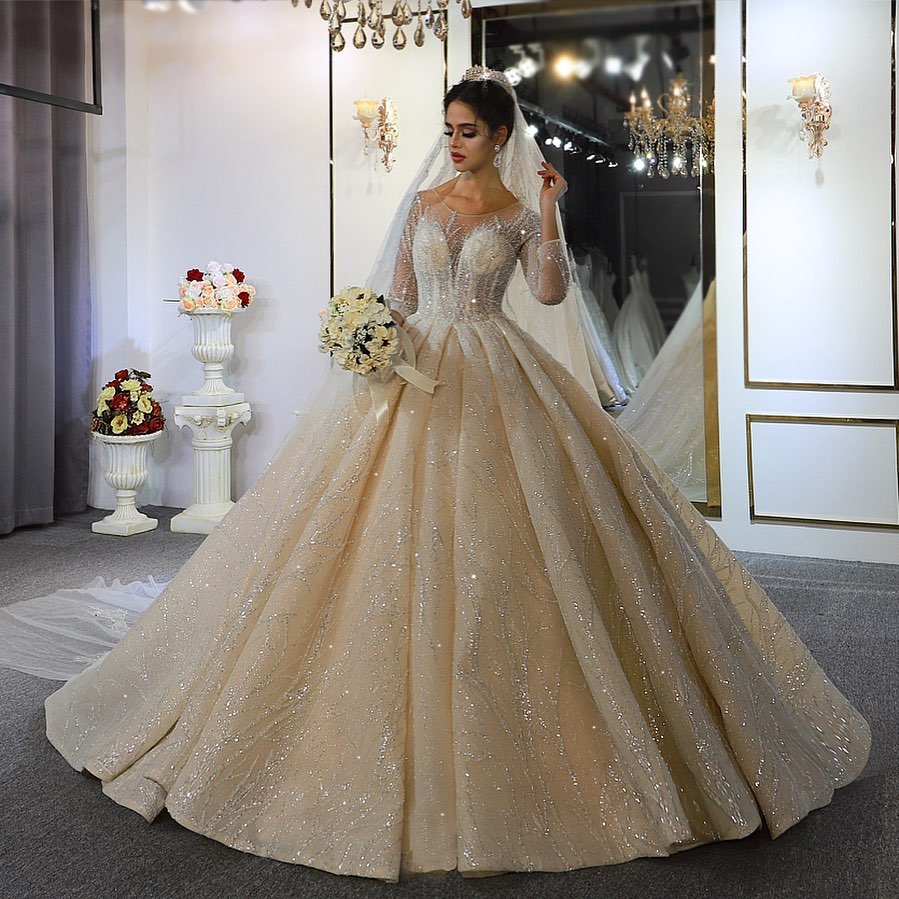 NS3761 Sweetheart Wedding Gown - Gorgeous Crystal Beaded Dress NS3761 Sweetheart Wedding Gown - Gorgeous Crystal Beaded Dress