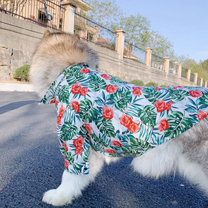 Camisas florales hawaianas para hombre, camisas de diseño familiar combinadas con perros medianos y grandes - Product Image 5