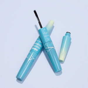 <span class=keywords><strong>Mascara</strong></span> à fibres doubles 2-en-1, effet <span class=keywords><strong>allongeant</strong></span> et recourbant des cils, épaississant intense, résistant à l'eau, noir, avec micro-fibres - Product Image 2