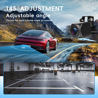 Caméra de recul AHD étanche pour plaque d'immatriculation de voiture, vision nocturne infrarouge HD, caméra de recul pour moniteur de stationnement de voiture