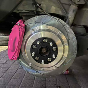 Kit d'étriers de frein <span class=keywords><strong>Brembo</strong></span> en alliage d'aluminium forgé, 6 pistons avant et 4 pistons arrière, avec disques ventilés en acier, pour Toyota - Product Image 2