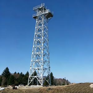 Tour de transmission en treillis d'acier galvanisé à chaud sur mesure pour la distribution d'énergie haute tension - Product Image 3