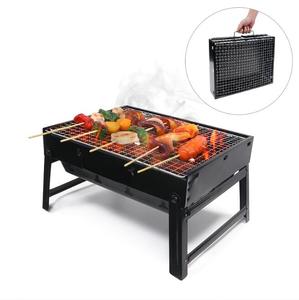 Parrilla de barbacoa de butano de <span class=keywords><strong>propano</strong></span> automática de metal de pie Zenewood para uso interior/exterior con cepillo plegable y bandeja con carrito - Product Image 1