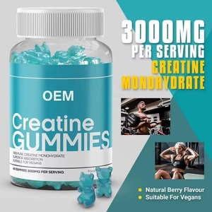 <b>Creatine</b> Gummies 3000mg Pure Monohydrate Muscle Growth <b>Creatine</b> HCL Energy Gummies Sport Nutrition Supplement - Product Image 2
