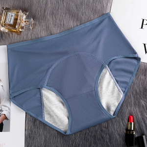 Braguitas Menstruales de Nailon Transpirable para Mujer, de Talle Alto, Antifugas, Cómodas, Tallas Grandes, Venta al por Mayor - Product Image 1
