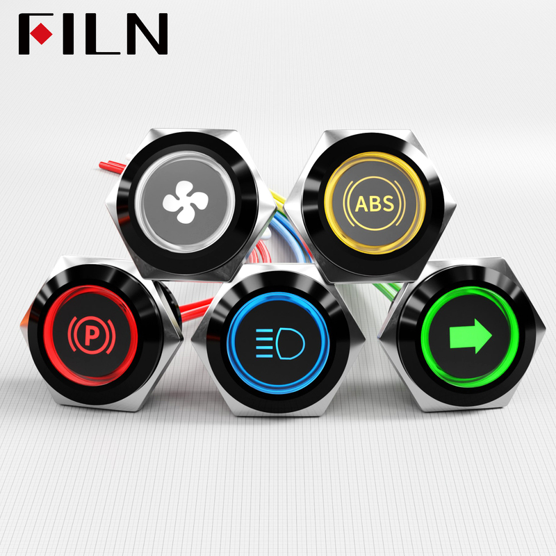 FILN 19mm Car LED ABS Indicator
