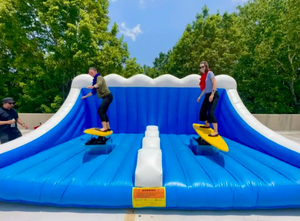 Thú vị đôi Inflatable cơ khí ván lướt ván trượt ván trượt tuyết lướt mô phỏng Rides trò chơi để bán - Product Image 2