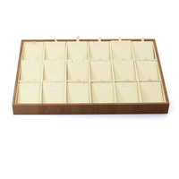 Plateau de présentation de bijoux, plateau de présentation pour pendentifs et colliers, plateau de rangement pour boucles d'oreilles et bagues, plateau de visualisation, accessoires de présentation